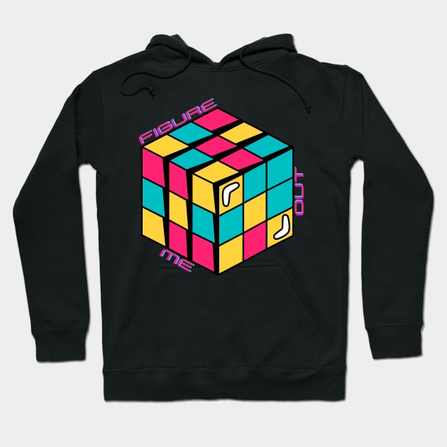 Figure Me Out Puzzle Cube! Hoodie by SocietyTwentyThree